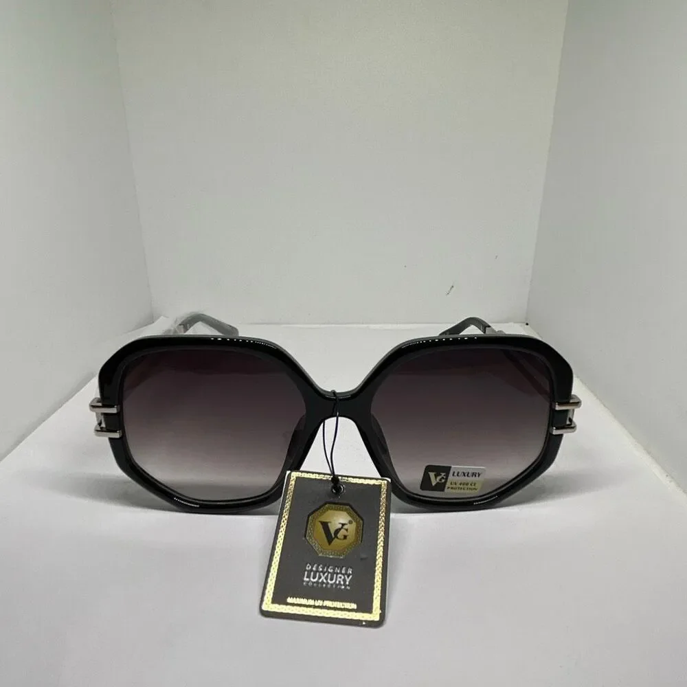 VG Designer Luxury Square Sunglasses NWT UV400 Protection